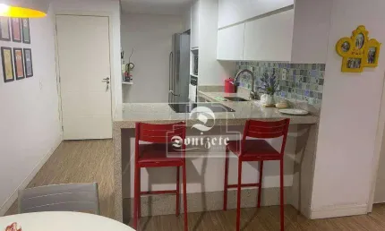 Apartamento à venda, 55 m² por R$ 359.996,00 - Vila Homero Thon - Santo André/SP