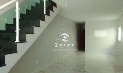Sobrado com 3 dormitórios à venda, 83 m² por R$ 629.999,99 - Vila Tibiriçá - Santo André/SP