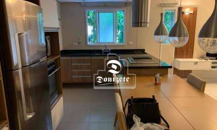 Apartamento com 1 dormitório para alugar, 70 m² por R$ 5.333,00/mês - Jardim - Santo André/SP
