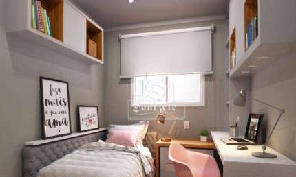 Apartamento com 2 dormitórios à venda, 53 m² por R$ 412.999,90 - Vila Tibiriçá - Santo André/SP