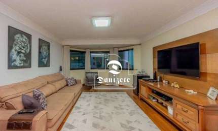 Apartamento com 3 suites, 4 vagas, lazer completo à venda, 144 m² por R$ 1.349.000 - Jardim - Santo André/SP