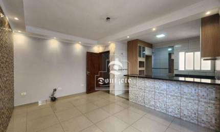 Cobertura com 2 dormitórios à venda, 112 m² por R$ 550.000,00 - Vila Pires - Santo André/SP
