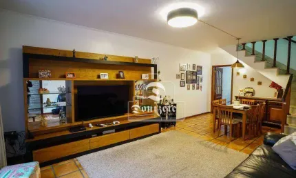 Sobrado com 3 dormitórios à venda, 295 m² por r$ 1.098.000,00 - vila alzira - santo andré/sp