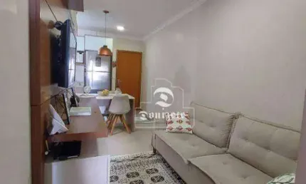 Apartamento com 2 dormitórios à venda, 49 m² por R$ 354.900,00 - Vila Assunção - Santo André/SP