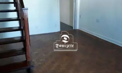 Sobrado com 2 dormitórios para alugar, 100 m² por R$ 3.520,83/mês - Jardim - Santo André/SP