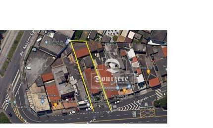 Terreno à venda, 418 m² por R$ 1.385.000,00 - Vila Curuçá - Santo André/SP