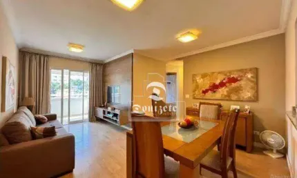 Apartamento com 3 dormitórios à venda, 88 m² por R$ 799.000,00 - Vila Bastos - Santo André/SP