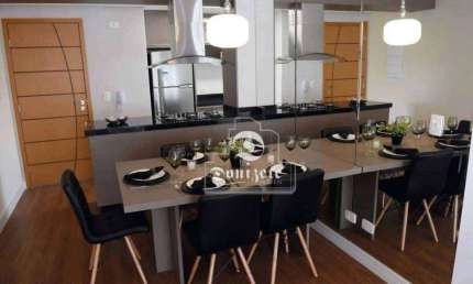 Apartamento à venda, 82 m² por R$ 610.000,10 - Parque das Nações - Santo André/SP