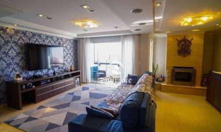 Apartamento com 3 dormitórios à venda, 188 m² por R$ 1.200.000,00 - Vila Bastos - Santo André/SP