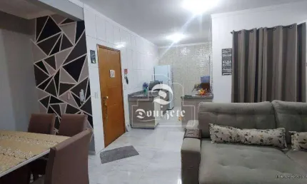 Apartamento com 2 dormitórios à venda, 64 m² por R$ 360.000,00 - Vila América - Santo André/SP