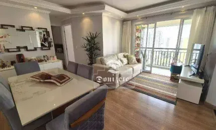 Apartamento com 3 dormitórios à venda, 85 m² por r$ 936.000,00 - jardim - santo andré/sp