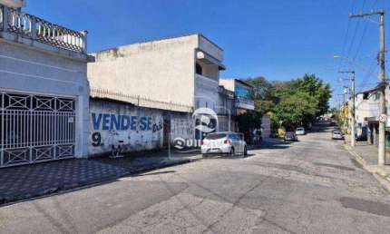 Terreno à venda, 300 m² por R$ 550.000,00 - Vila Palmares - Santo André/SP