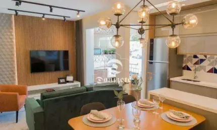 Apartamento à venda, 53 m² por r$ 458.000,00 - casa branca - santo andré/sp