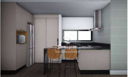 Apartamento para alugar, 85 m² por R$ 8.808,33/mês - Jardim - Santo André/SP