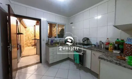 Sobrado com 3 dormitórios à venda, 111 m² por R$ 600.000,00 - Vila Valparaíso - Santo André/SP