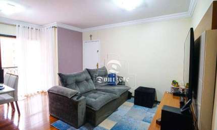 Apartamento com 3 dormitórios à venda, 97 m² por R$ 650.000,00 - Jardim Bela Vista - Santo André/SP