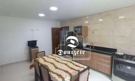 Casa com 2 dormitórios à venda, 133 m² por R$ 630.000,00 - Vila Assunção - Santo André/SP