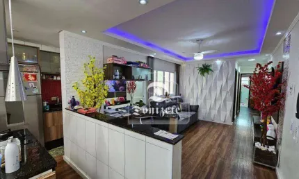 Cobertura à venda, 140 m² por R$ 635.000,01 - Vila América - Santo André/SP