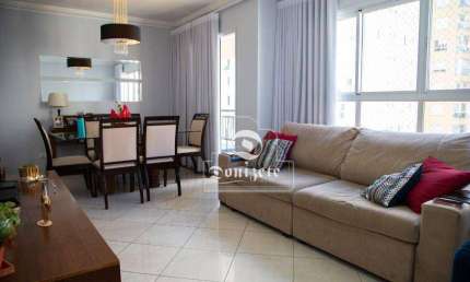 Apartamento com 3 dormitórios à venda, 107 m² por R$ 850.000,00 - Jardim Bela Vista - Santo André/SP