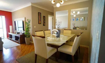 Apartamento com 3 dormitórios à venda, 84 m² por r$ 743.000,00 - vila valparaíso - santo andré/sp