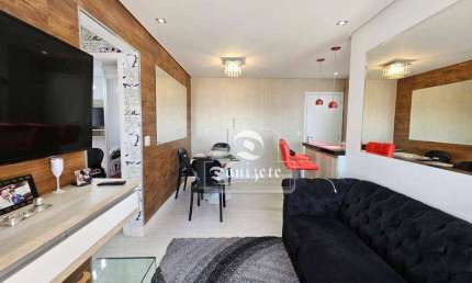 Apartamento com 3 dormitórios à venda, 59 m² por R$ 498.550,00 - Vila Pires - Santo André/SP