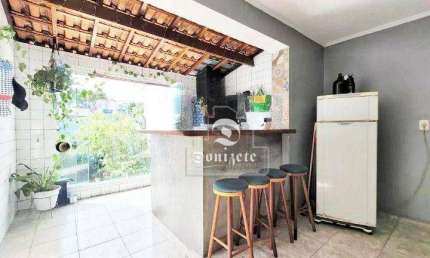 Casa com 3 dormitórios à venda, 263 m² por R$ 1.065.000,00 - Vila Bastos - Santo André/SP