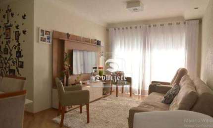 Apartamento à venda, 93 m² por R$ 729.000,00 - Vila Bastos - Santo André/SP
