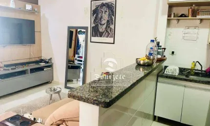 Cobertura com 2 dormitórios à venda, 76 m² por r$ 446.000,00 - jardim ocara - santo andré/sp