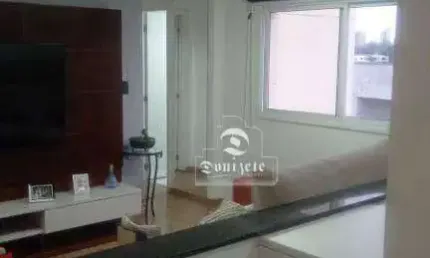 Apartamento com 2 dormitórios à venda, 58 m² por r$ 477.000,00 - vila valparaíso - santo andré/sp