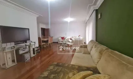 Apartamento com 3 dormitórios à venda, 156 m² por r$ 590.000,00 - vila assunção - santo andré/sp