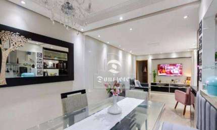Apartamento com 3 dormitórios à venda, 96 m² por R$ 585.000,00 - Parque das Nações - Santo André/SP