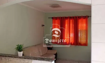 Sobrado com 3 dormitórios à venda, 180 m² por R$ 390.000,00 - Vila Humaitá - Santo André/SP
