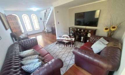 Sobrado com 3 dormitórios à venda, 225 m² por R$ 899.999,99 - Vila Camilópolis - Santo André/SP