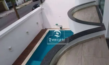 Sobrado com 2 dormitórios, 162 m² - venda por R$ 3.499.997,00 ou aluguel por R$ 17.892,01/mês - Jardim - Santo André/SP