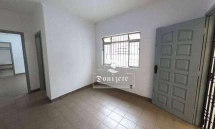 Casa com 1 dormitório para alugar, 116 m² por R$ 3.550,09/mês - Vila Alzira - Santo André/SP