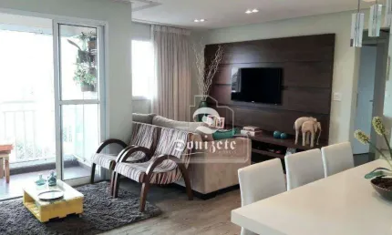 Apartamento com 3 dormitórios à venda, 85 m² por r$ 854.900,00 - jardim - santo andré/sp