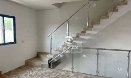 Sobrado com 2 dormitórios à venda, 116 m² por r$ 585.000,00 - vila pires - santo andré/sp