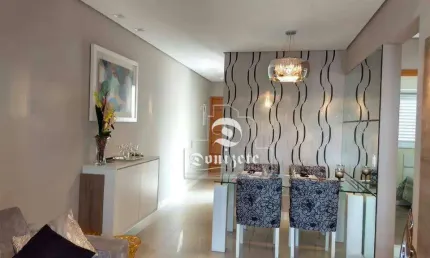 Apartamento com 2 dormitórios à venda, 63 m² por r$ 594.999,91 - campestre - santo andré/sp