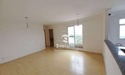 Apartamento com 2 dormitórios para alugar, 70 m² por R$ 2.901,00/mês - Vila Alzira - Santo André/SP