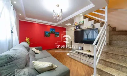Sobrado com 3 dormitórios à venda, 176 m² por R$ 676.000,00 - Parque das Nações - Santo André/SP