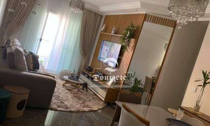Apartamento com 3 dormitórios à venda, 115 m² por R$ 651.000,00 - Vila Pires - Santo André/SP