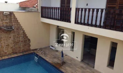 Sobrado com 5 dormitórios à venda, 600 m² por r$ 1.700.000,00 - campestre - santo andré/sp