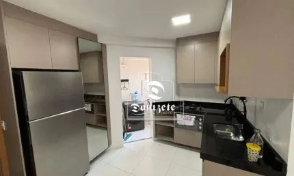 Apartamento com 2 dormitórios para alugar, 60 m² por R$ 3.395,01/mês - Casa Branca - Santo André/SP