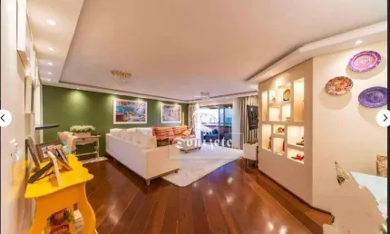 Apartamento, 168 m² - venda por R$ 1.100.000,00 ou aluguel por R$ 7.548,00/mês - Vila Assunção - Santo André/SP