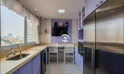 Apartamento com 2 dormitórios à venda, 127 m² por R$ 1.089.000,00 - Vila Bastos - Santo André/SP