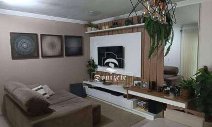Apartamento com 3 dormitórios à venda, 82 m² por R$ 749.000,00 - Jardim Bela Vista - Santo André/SP