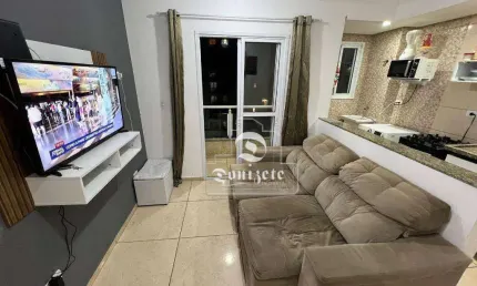 Apartamento com 2 dormitórios à venda, 49 m² por R$ 335.000,00 - Vila Pires - Santo André/SP