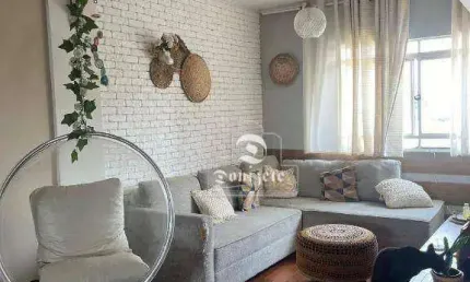 Apartamento à venda, 82 m² por R$ 455.000,00 - Campestre - Santo André/SP