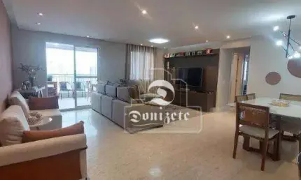 Apartamento com 3 dormitórios à venda, 115 m² por r$ 1.100.000,00 - vila valparaíso - santo andré/sp