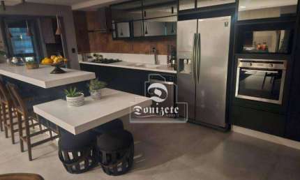 Apartamento com 3 dormitórios à venda, 175 m² por R$ 3.200.000,00 - Jardim - Santo André/SP